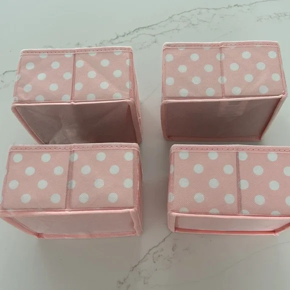 M Design small 7x7 fabric storage boxes-6 total - Picture 3 of 7